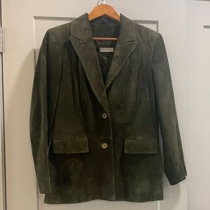 Vintage Y2K Leather Jacket Blazer